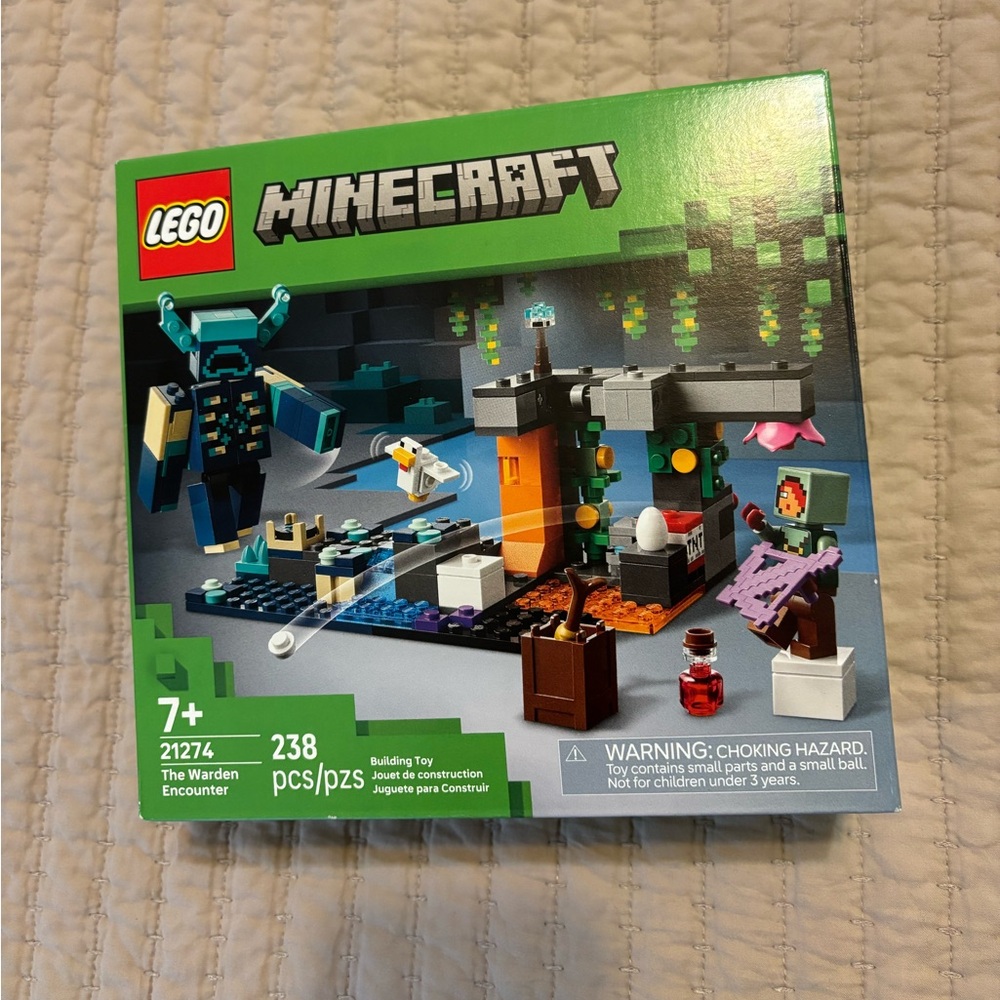 LEGO Minecraft The Warden Encounter Building Toy Lego Set